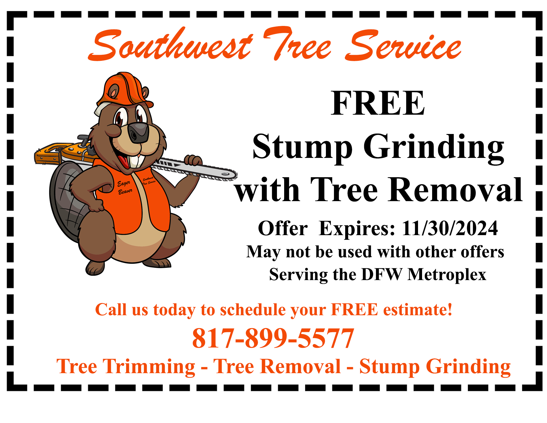 Fall Savings 2024 Southwest Tree Service